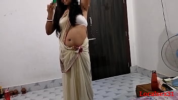 Milky saree Uber-sexy Real xx Wifey Deep throat and bang ( Official Video By Localsex31)