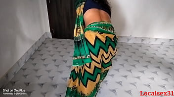 Green Saree indian Mature Hook-up In Fivester Motel ( Official Movie By Localsex31)